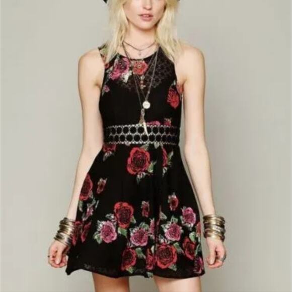 Free People Rose Daisy Chain Mini Dress - Picture 8 of 11